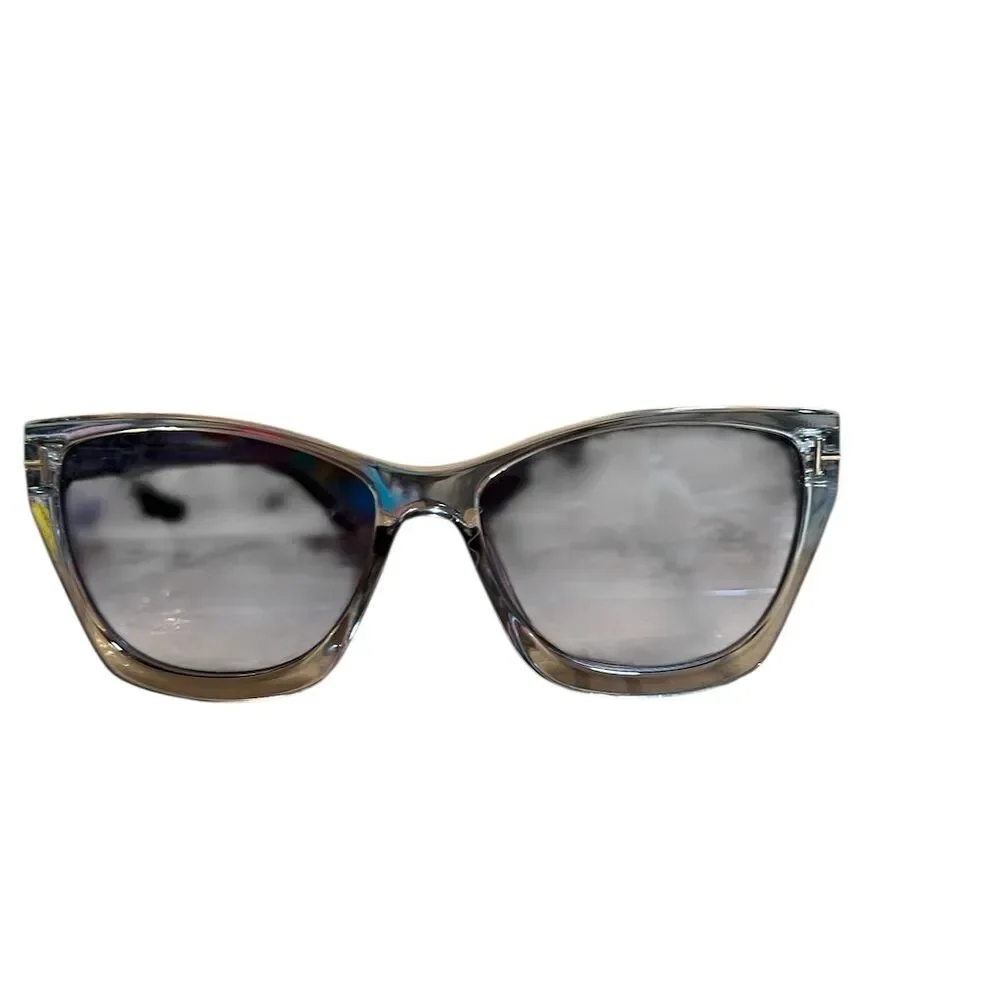 Cat Eye Sunglasses Gray Frame UV400 Protection